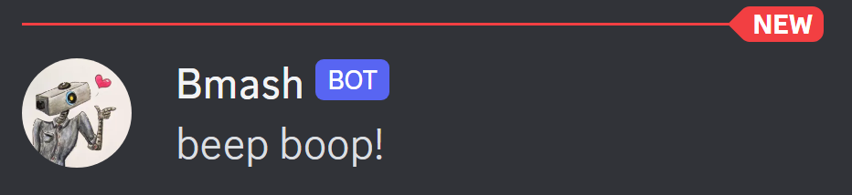 Beep Boop!