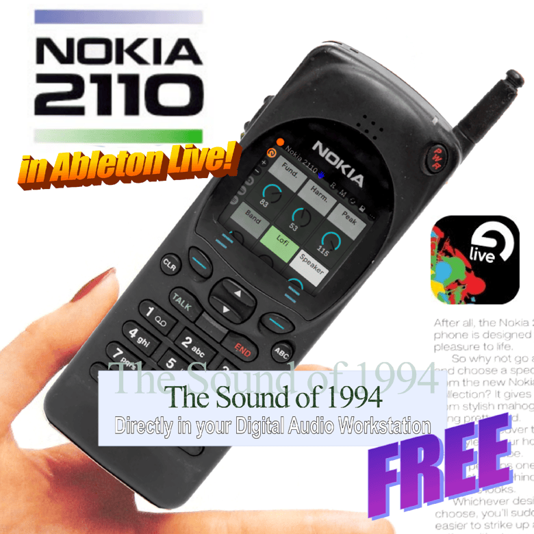 Nokia 2110 Ableton Rack